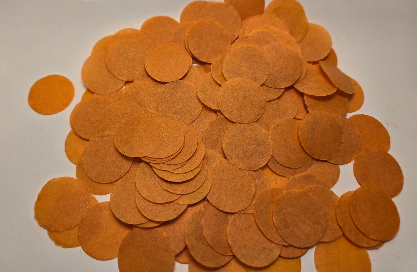 Round confetti, 20 scoops
