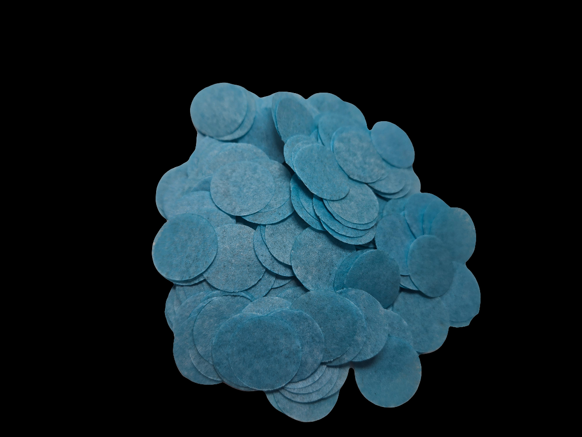 Round confetti, 10 scoops