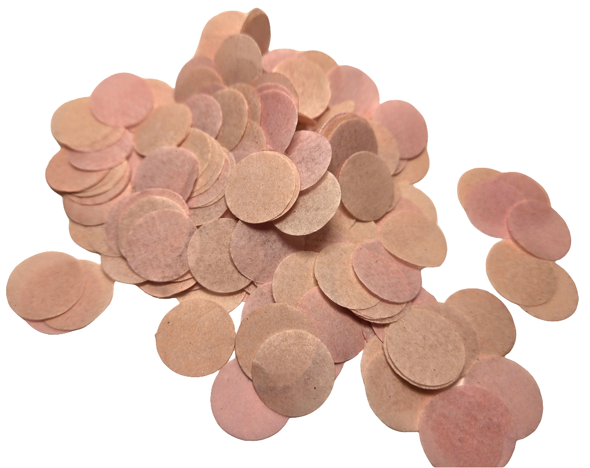 Round confetti, 10 scoops