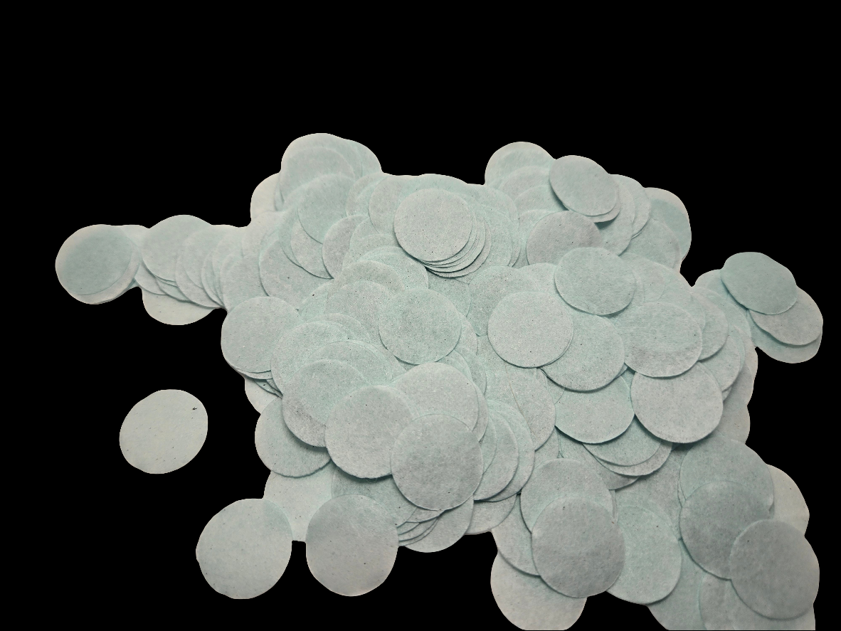Round confetti, 10 scoops