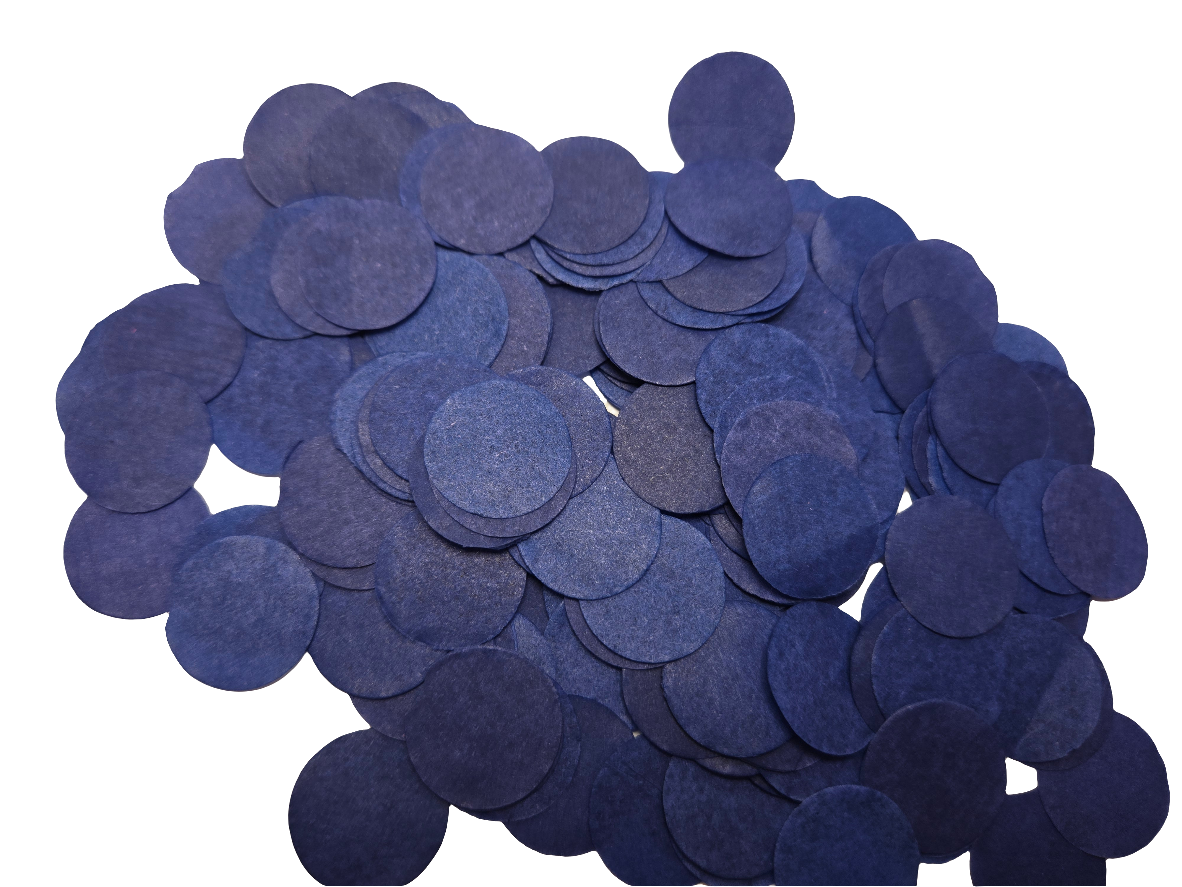 Round confetti, 10 scoops