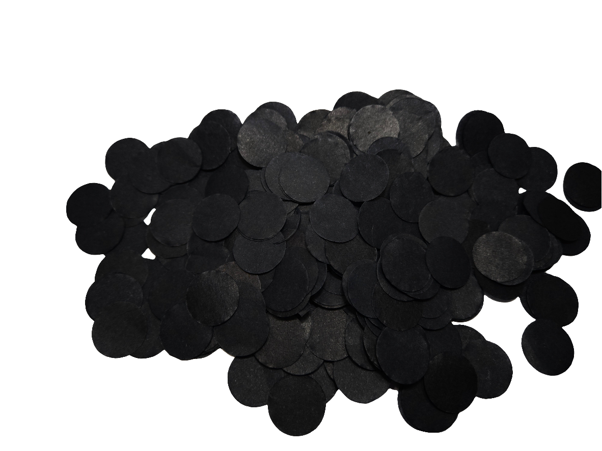 Round confetti, 10 scoops