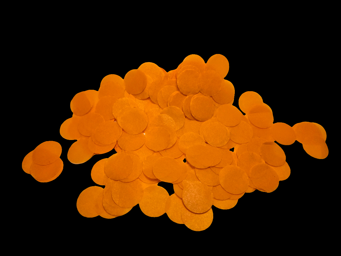Round confetti, 10 scoops