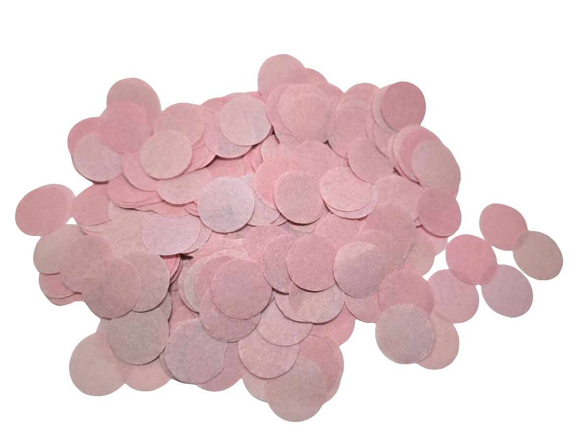 Round confetti, 10 scoops