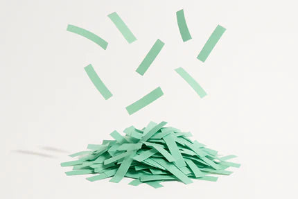 Strips confetti, 10 scoops