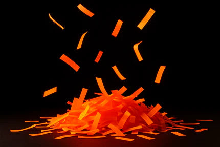 Strips confetti, 10 scoops
