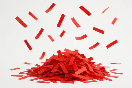 Strips confetti, 10 scoops