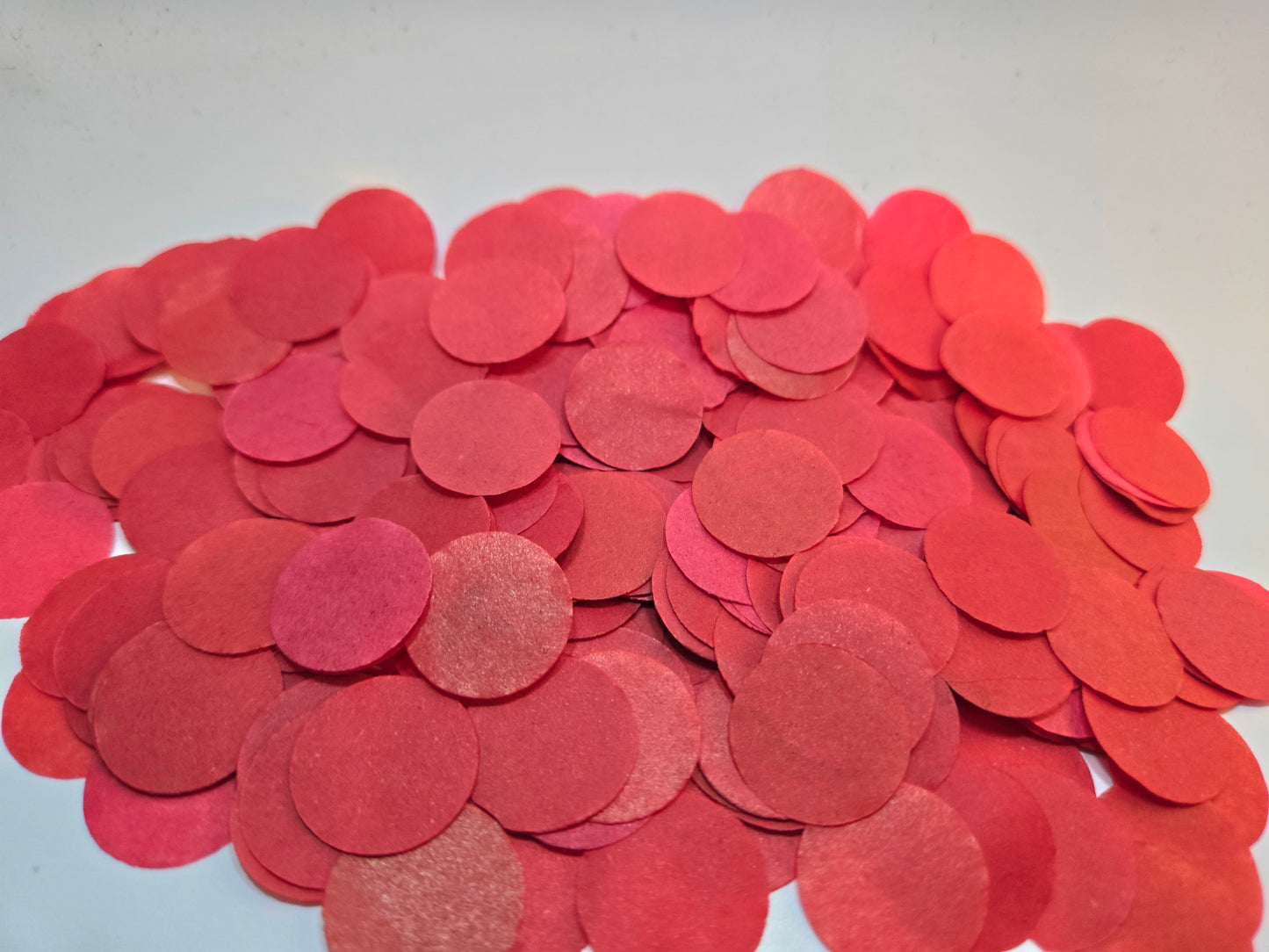 Round confetti, 20 scoops